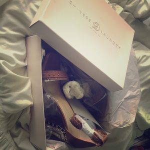 Chinese Laundry Santa Anita Heels, size 9.5 (US)